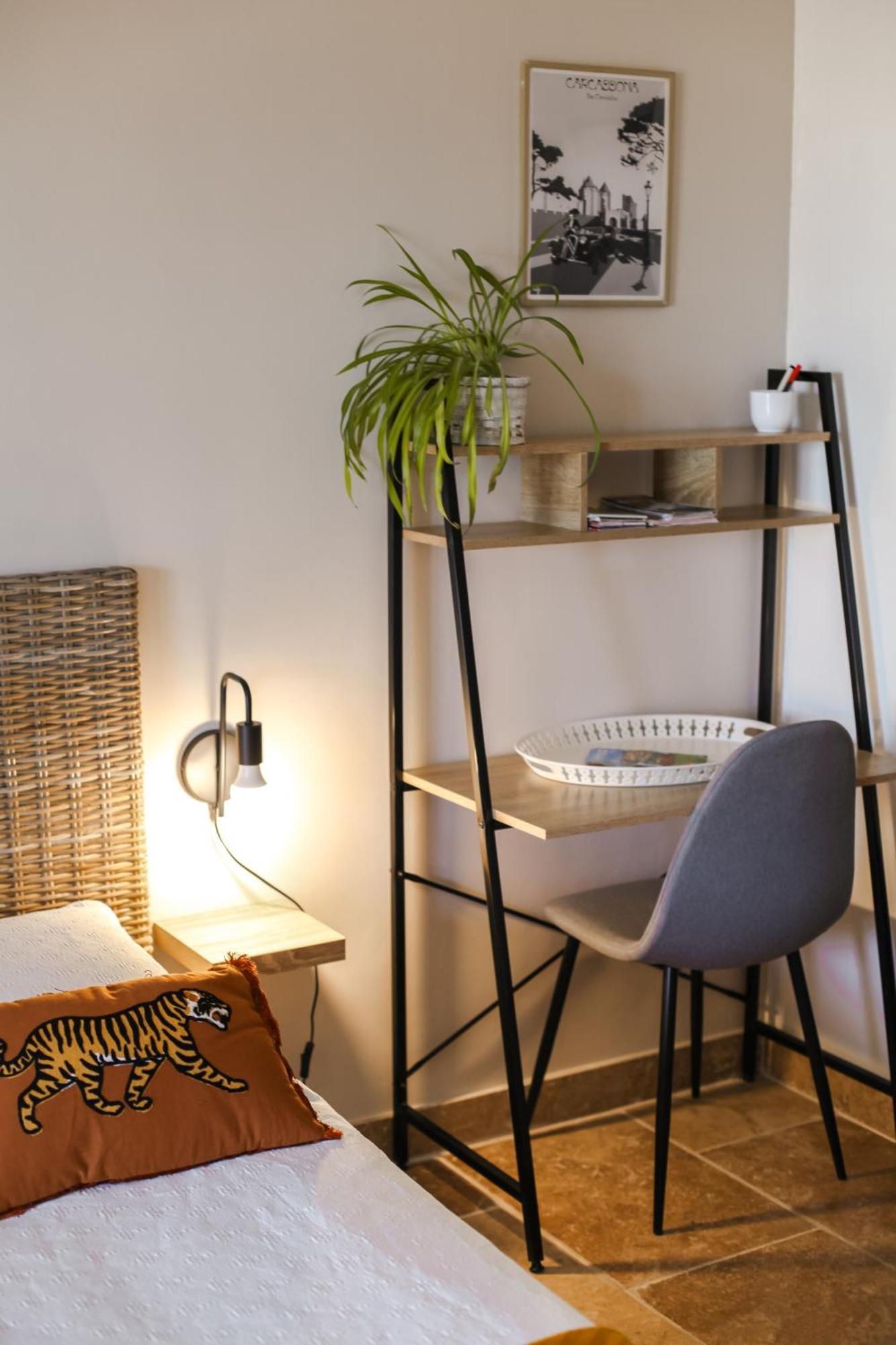 Studio Avec Parking Vue Sur La Cite De Carcassonne Exteriér fotografie