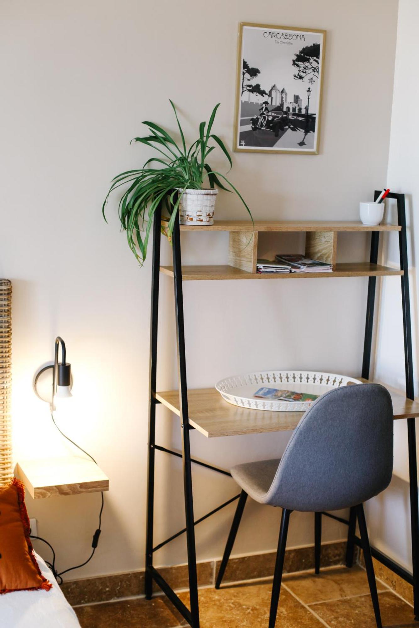 Studio Avec Parking Vue Sur La Cite De Carcassonne Exteriér fotografie